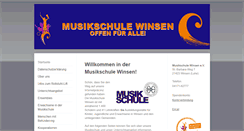 Desktop Screenshot of musikschule-winsen.de