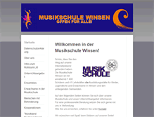 Tablet Screenshot of musikschule-winsen.de